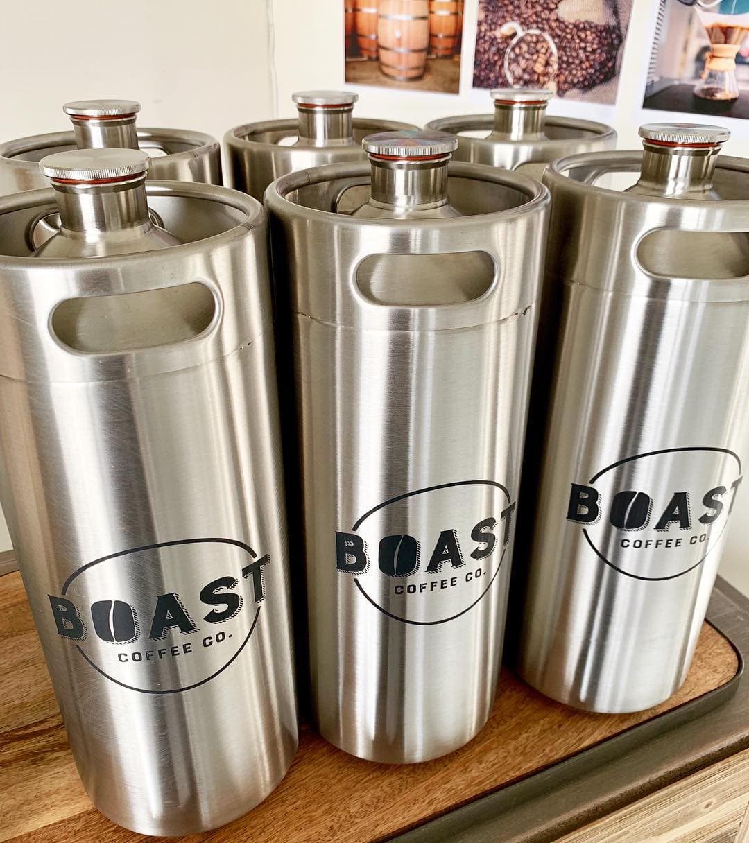 Boast nitro kegs for office programs